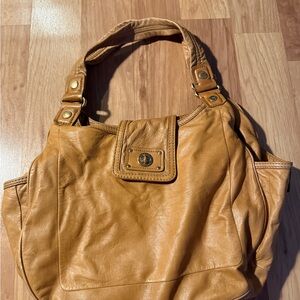 Marc By Marc Jacobs Tan Leather Shoulder Bag
